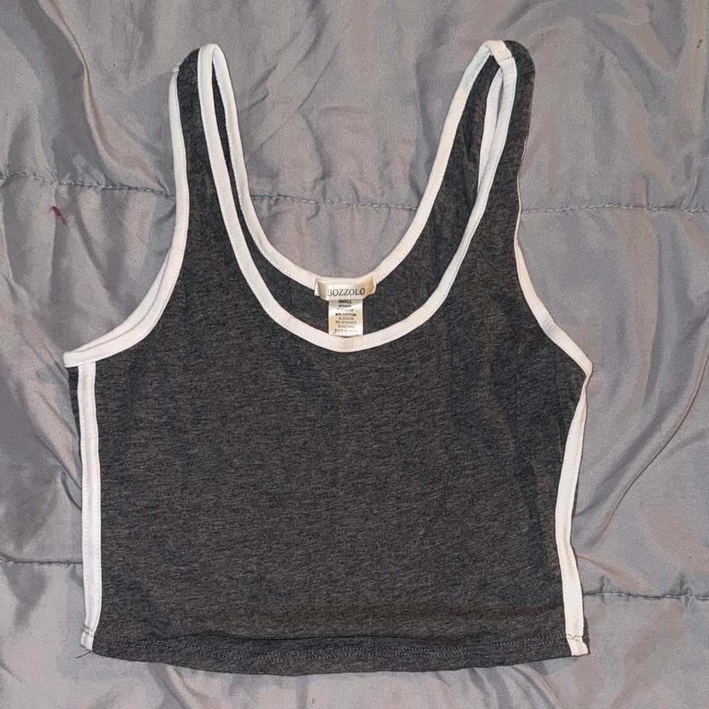 Stripe Crop Top